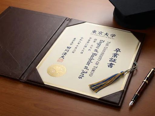 Bằng tốt nghiệp Đại học Tokyo