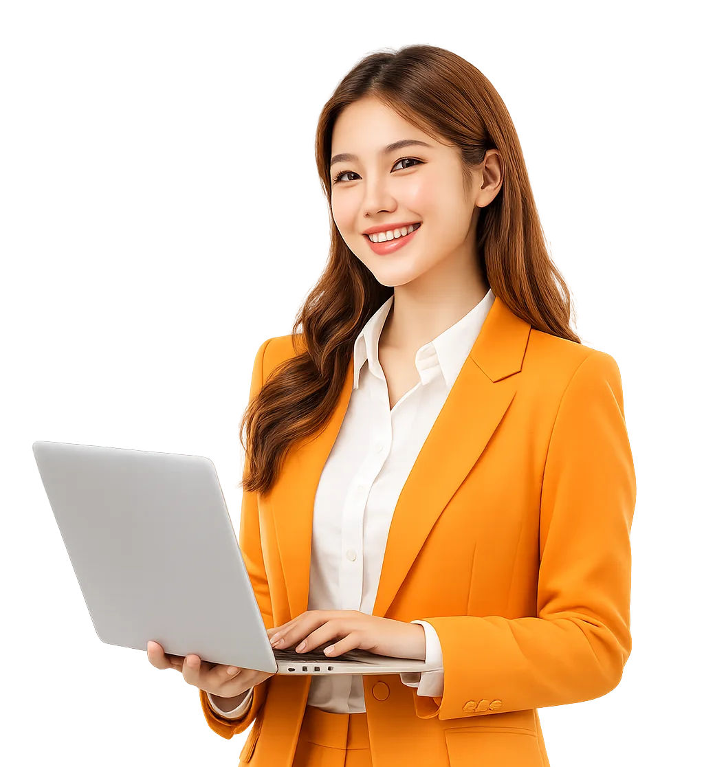 Giáo viên HaLin đang dạy trực tuyến
