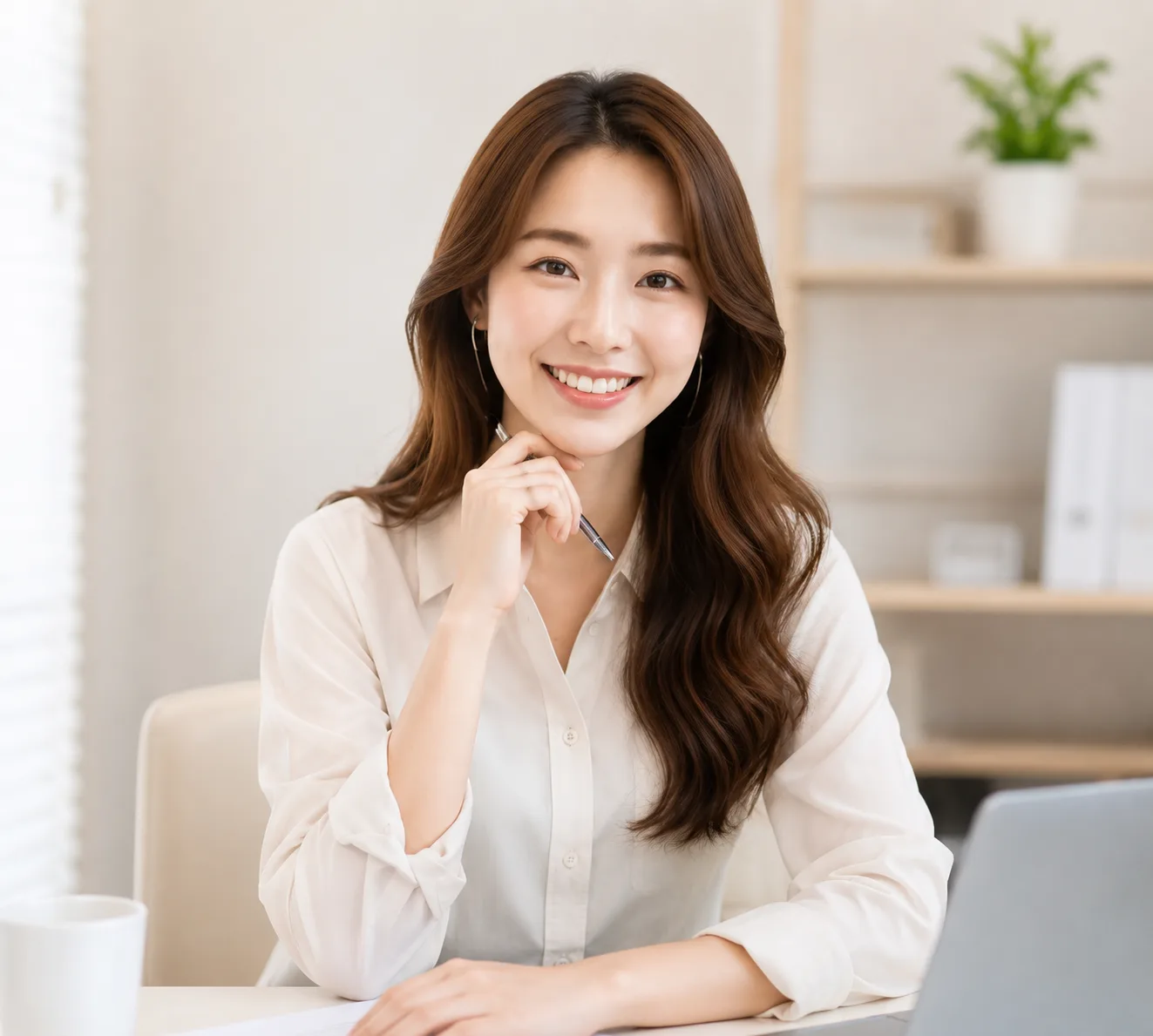 Giáo viên HaLin mỉm cười